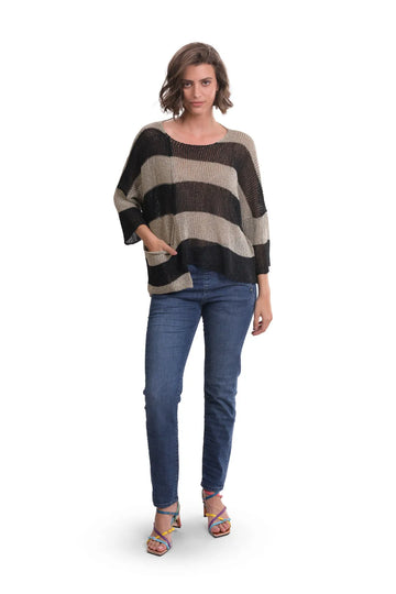 alembika-luxe-pocket-hem-pullover-stone image 3