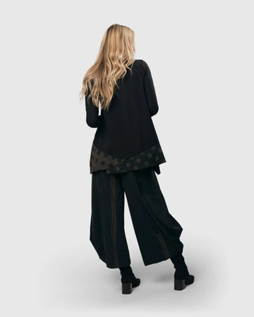 alembika-tekbika-dot-swing-tunic-top-khaki-upf-50-tunika image 7