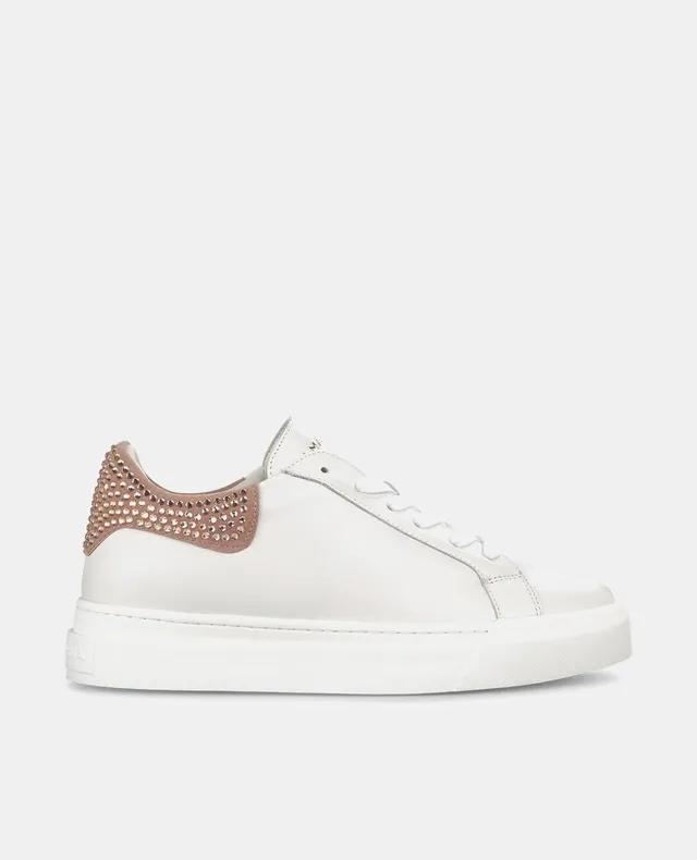 alma-en-pena-alfa-52674-sneaker-mit-strassdetail-in-rosa-leder-plateau-3-8-cm image 1