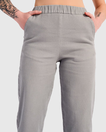 alembika-twill-bahama-easy-hose-grau-cropped image 3
