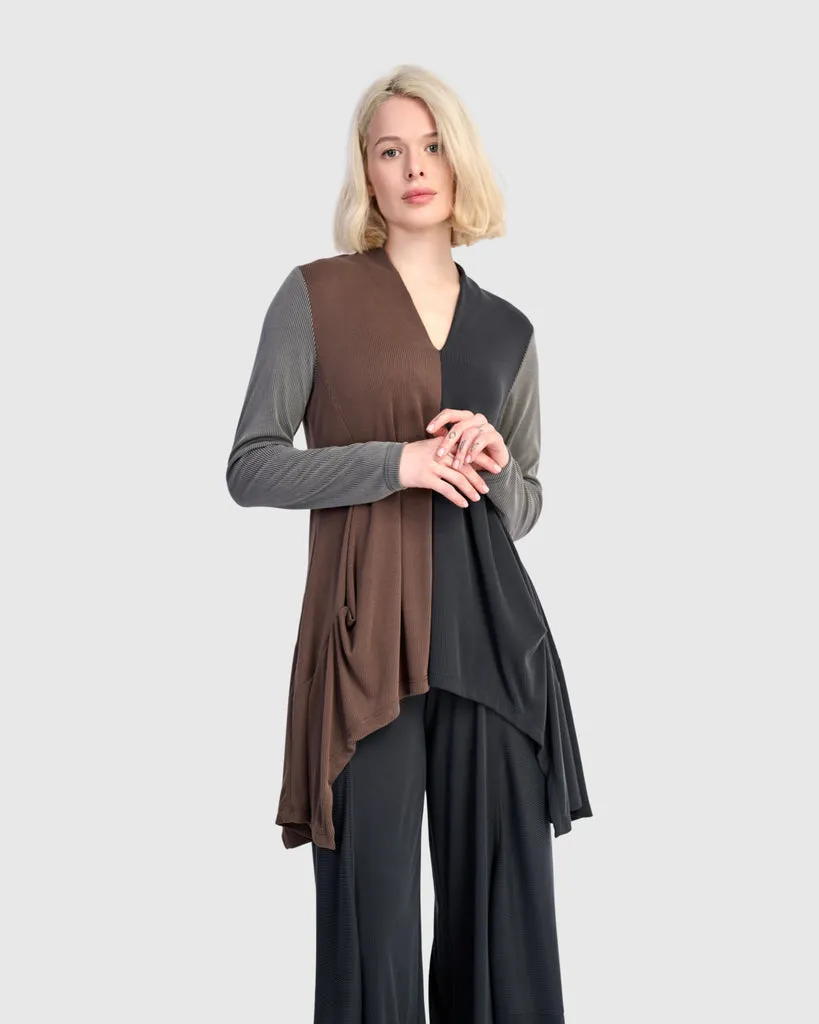 alembika-trace-cupro-tunika-top-mix image 1