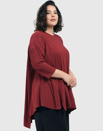 alembika-essential-oversized-trapeze-top-plum image 2
