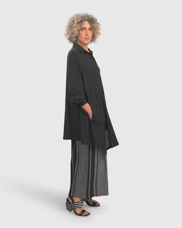 alembika-pippa-musselin-tunika-shirt-schwarz image 2