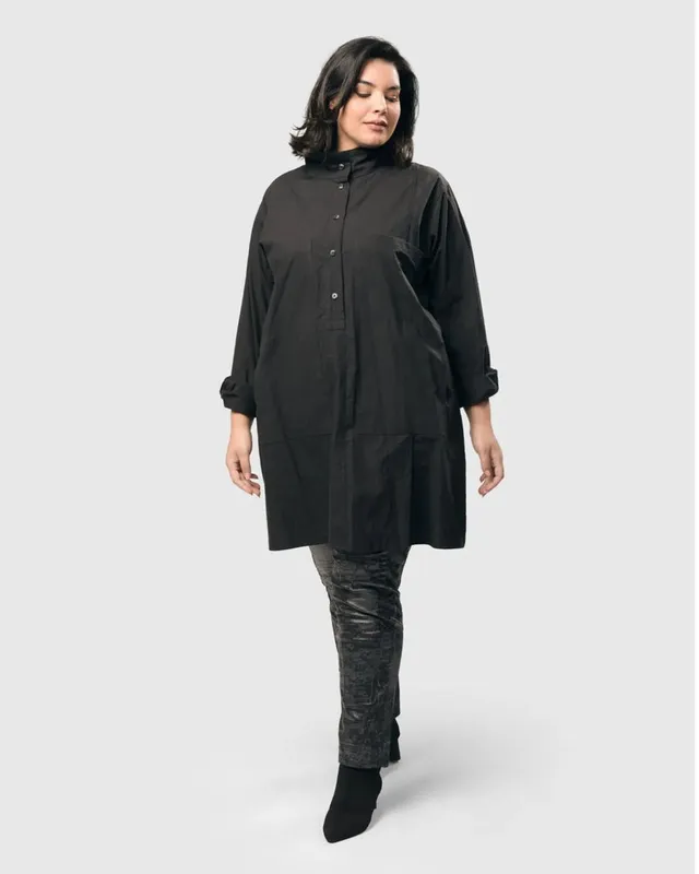 alembika-urban-pocket-tunika-top-schwarz image 1