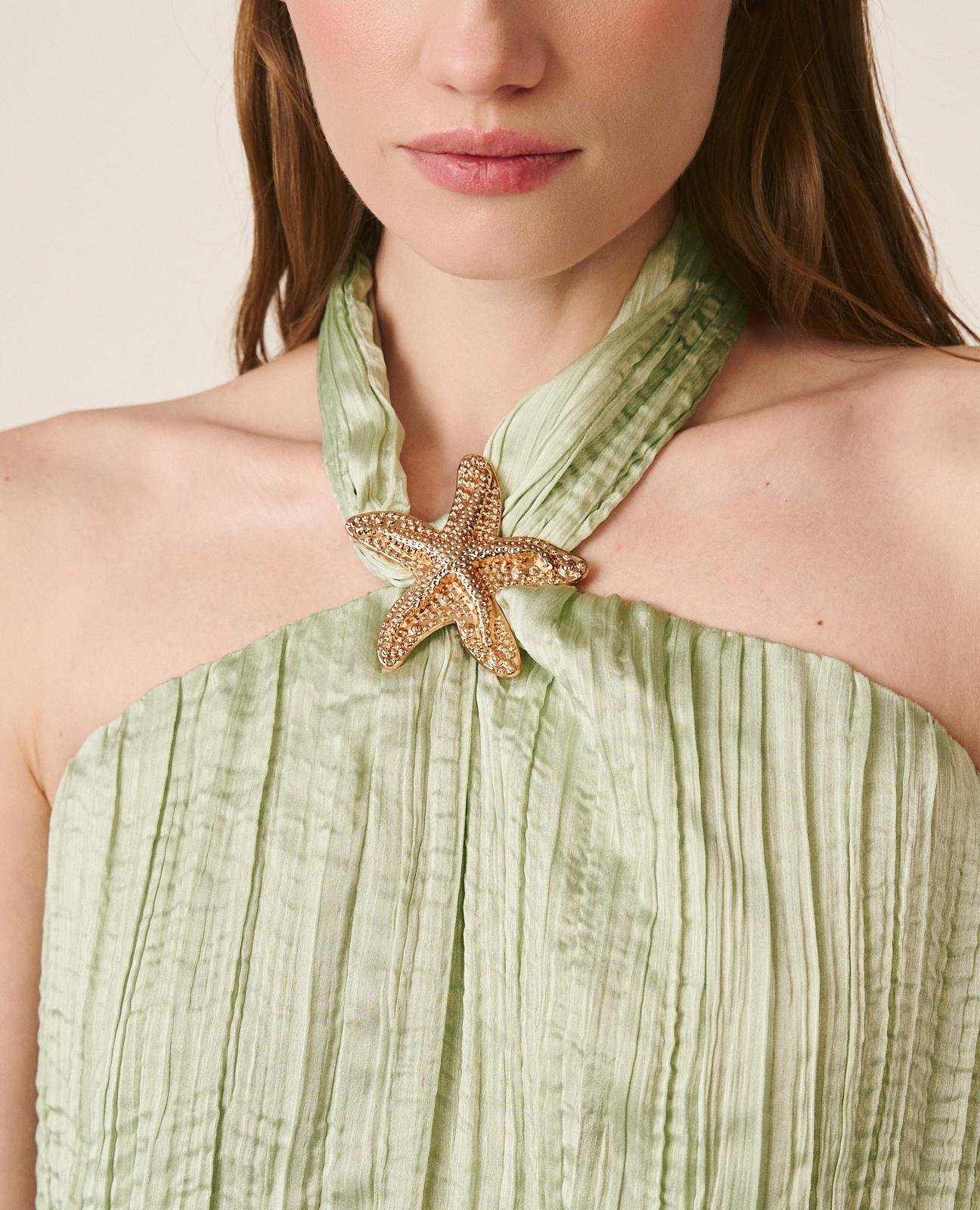 alma-en-pena-starfish-blouse-neckholder-bluse-gr-n-s image 6