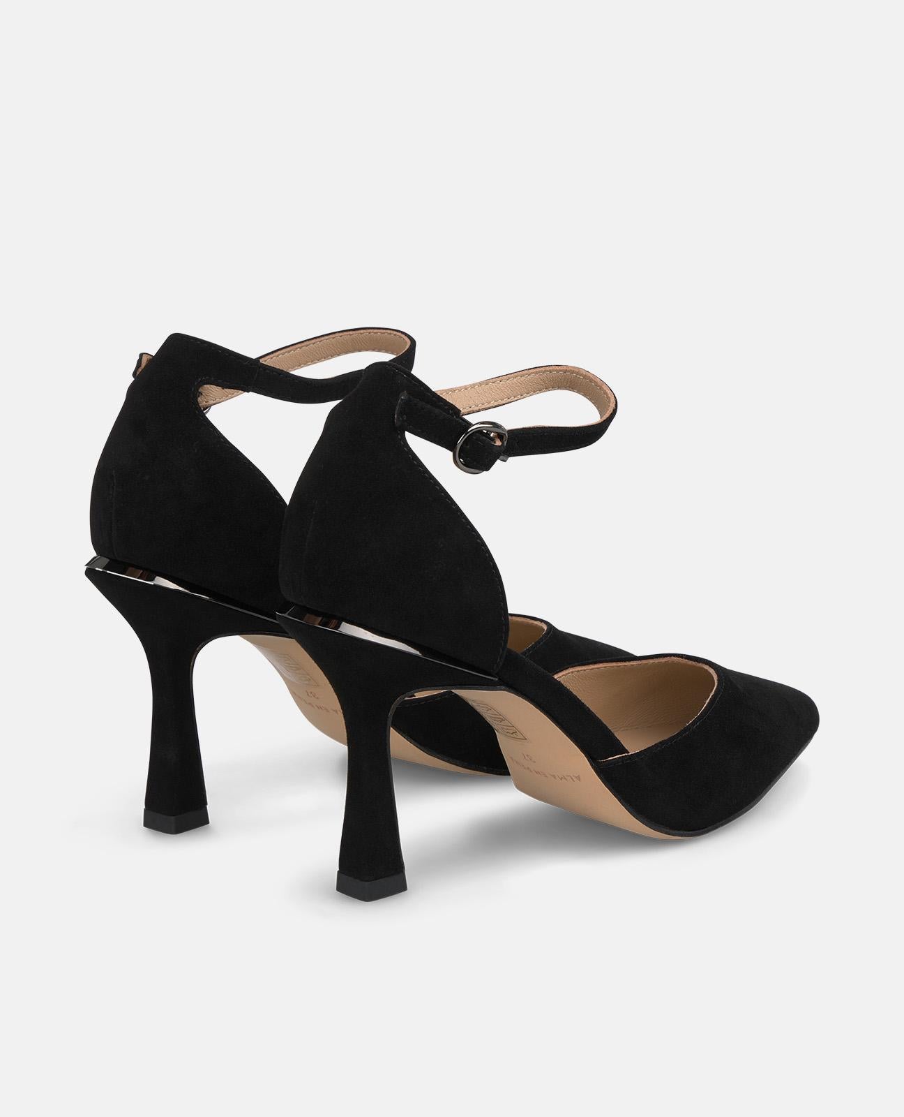 alma-en-pena-high-heel-riemenpumps-schwarz-9-cm image 3