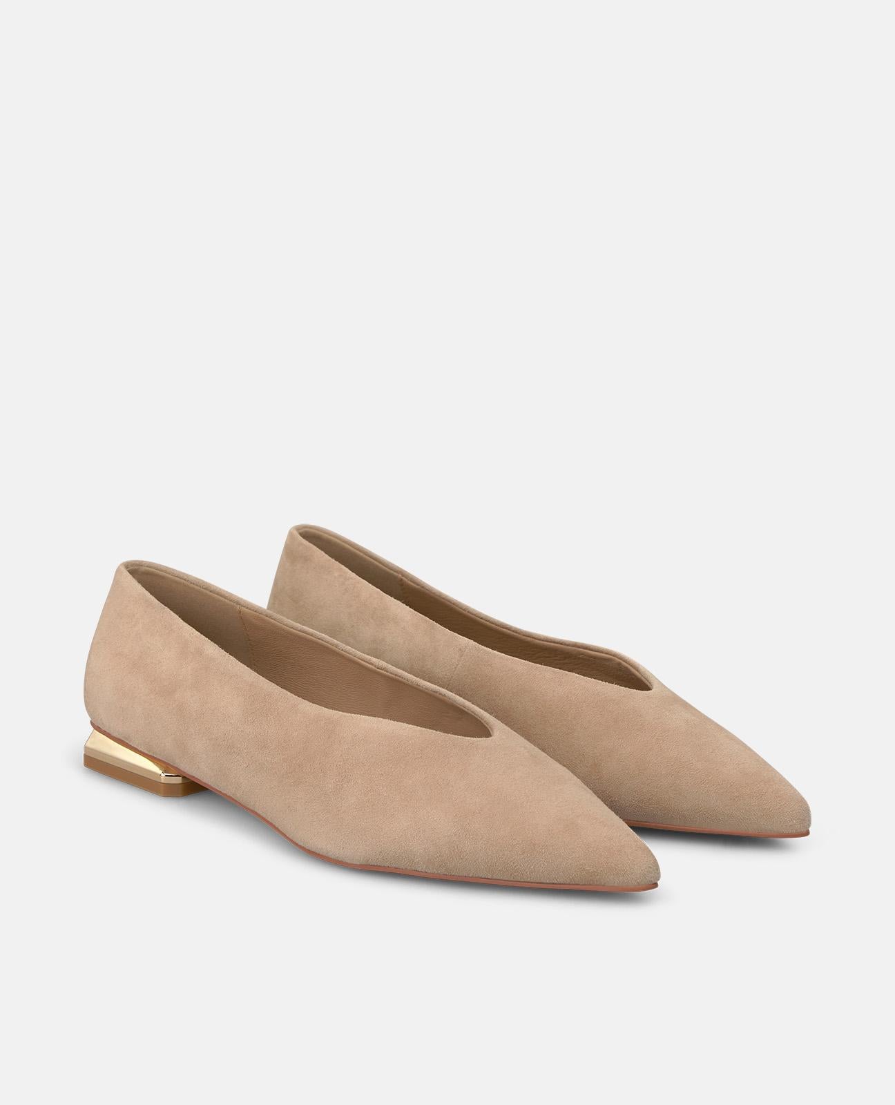 alma-en-pena-ballerinas-wildleder-spitz-lederfutter-sand image 2