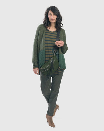 alembika-pinstripe-iconic-stretch-jeans-green-damen-jeans image 4