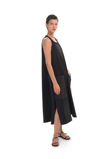 alembika-urban-pocket-tank-maxikleid-schwarz image 5