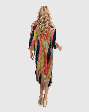alembika-abstract-crinkle-shirtdress-multi image 4