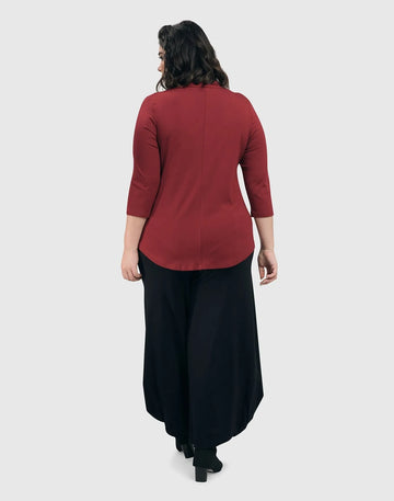 alembika-essential-v-neck-top-plum image 5