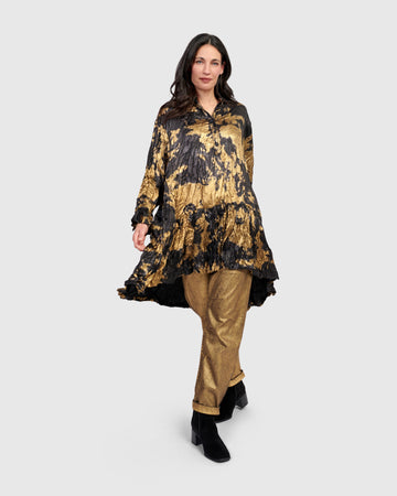 alembika-sizzle-tunic-gold-damen-tunika-metallic-langarm image 6
