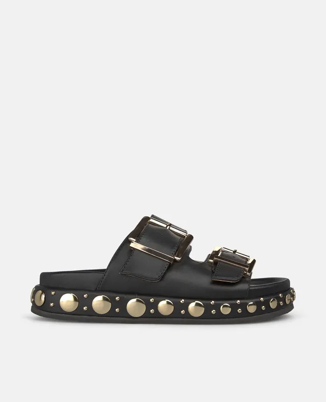 alma-en-pena-transfer-platform-sandale-schwarz-nappa-leder-3-cm image 1