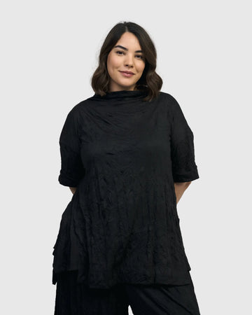 alembika-nightline-trapeze-top-schwarz image 2