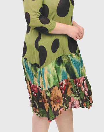 alembika-sara-swing-kleid-olive-swing-kleid-mit-taschen image 6