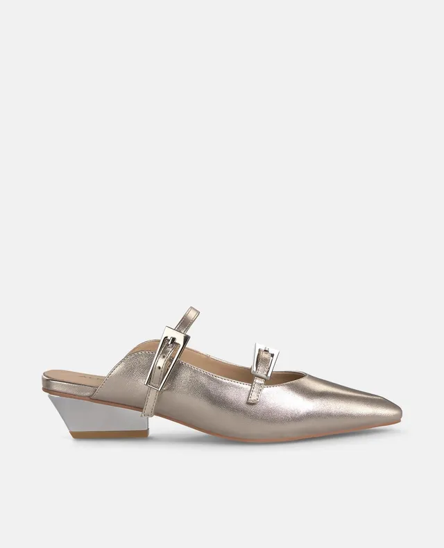 alma-en-pena-mule-metallic-blockabsatz-5-cm-bronze image 1
