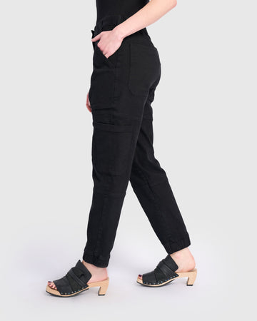 alembika-cargo-jogger-hose-schwarz image 3
