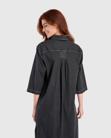 alembika-celine-maxi-shirthemdkleid-jet-denim image 5