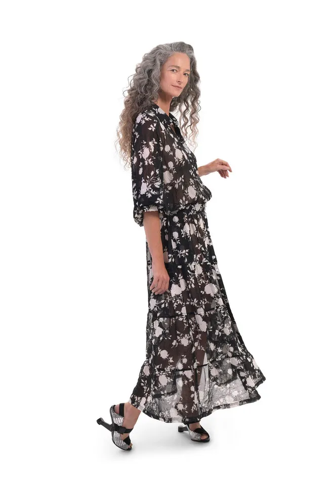 alembika-floral-tiered-maxi-shirtdress-bl-mchen image 1