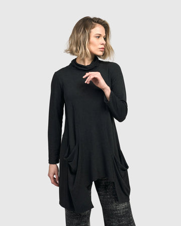 alembika-urban-engines-turtleneck-top-graphite image 3