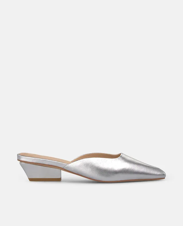 alma-en-pena-metallic-mule-silber-spitz-5-cm image 1