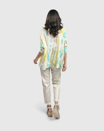 alembika-watercolor-boxy-sweater-lagoon-leinen-pullover image 6