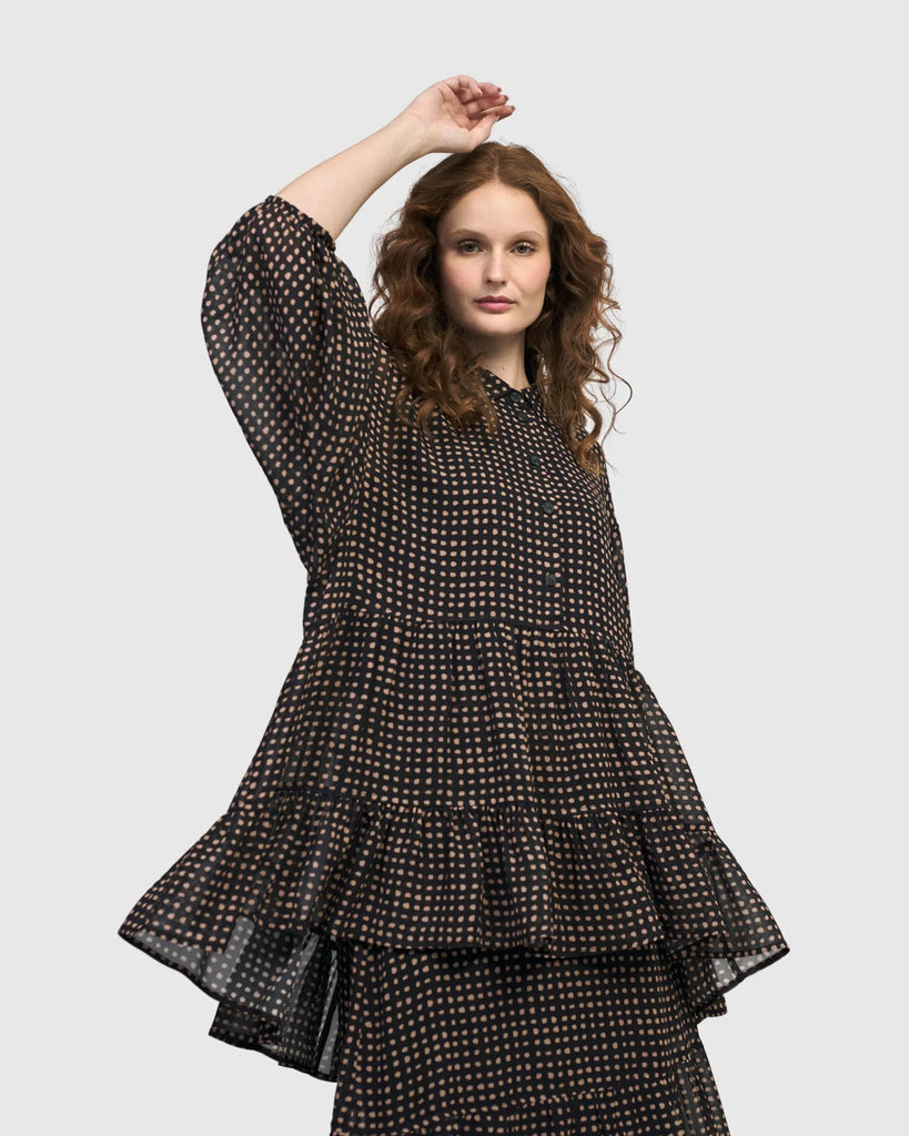 alembika-sweetheart-tunika-top-dots image 1