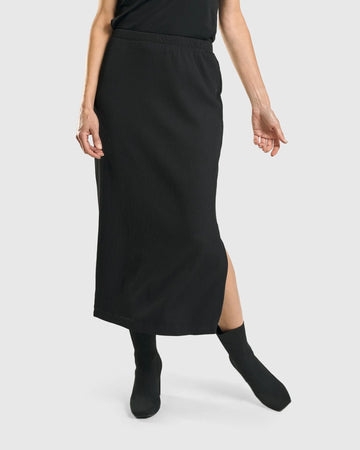 alembika-goodfella-pencil-skirt-black-damen-bleistiftrock image 2