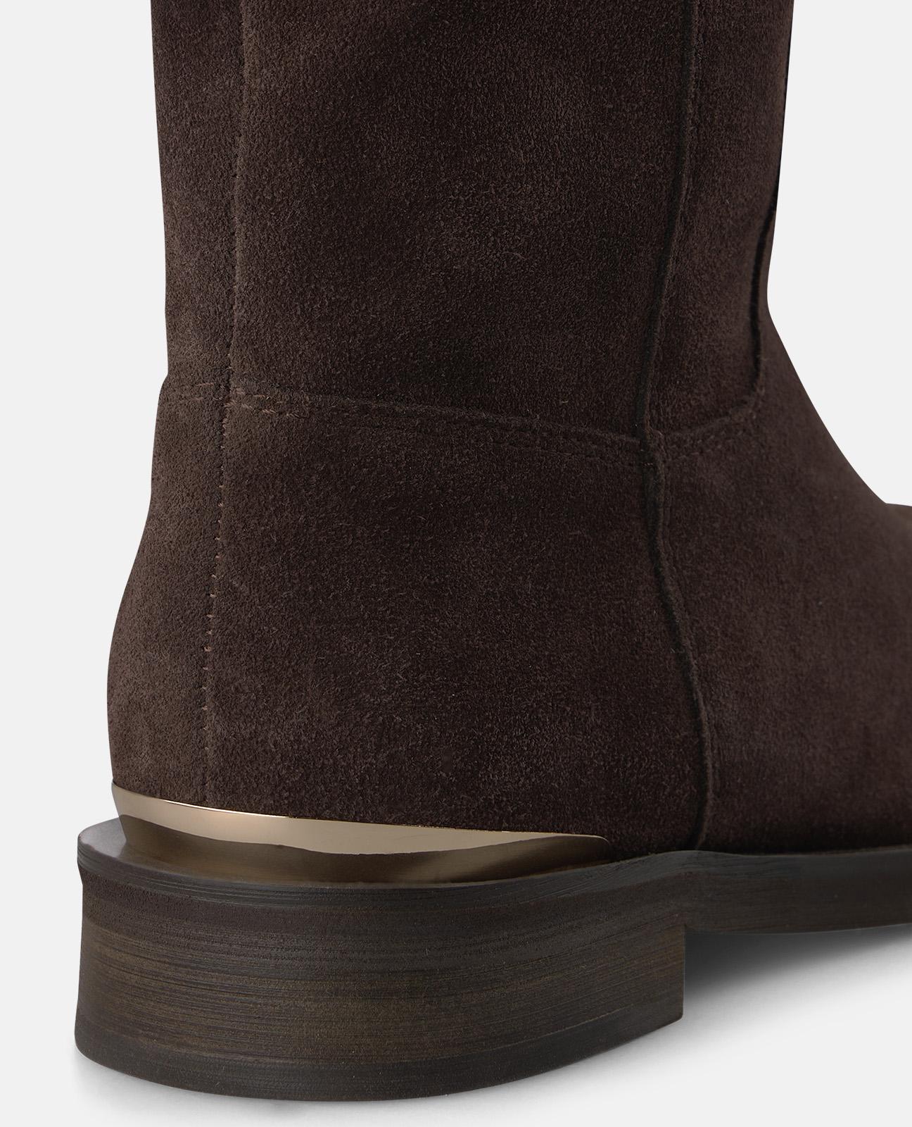alma-en-pena-flache-wildleder-stiefel-braun-3-cm image 4