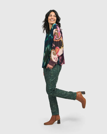 alembika-iconic-stretch-jeans-sea-green image 5