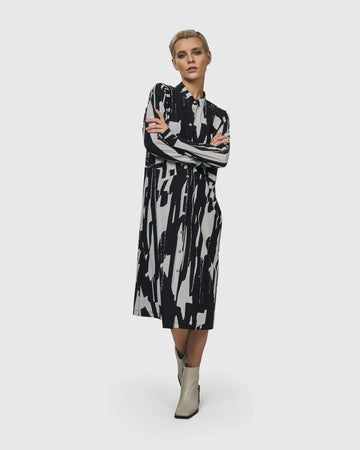 alembika-cyber-hemdkleid-midi-brush image 4