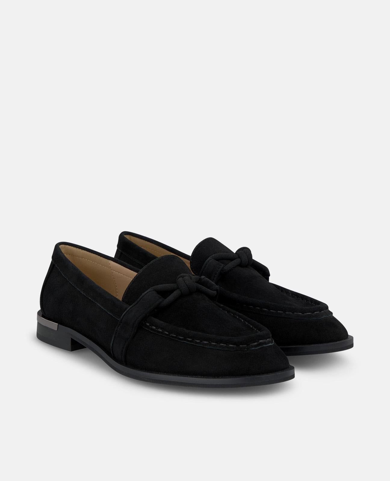 alma-en-pena-knot-detail-loafer-schwarz-2-5-cm image 2