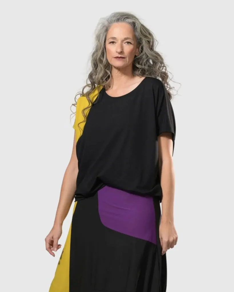 alembika-tekbika-bliss-boxy-top-multi-yellow-purple image 1