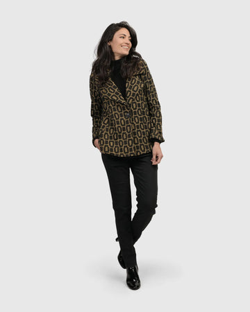 alembika-divine-swing-jacket-ochre-cropped-blazerjacke image 7