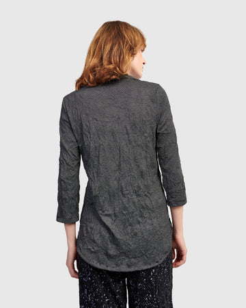 alembika-clarke-v-neck-top-shirt-pinstripes image 5