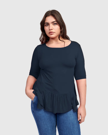 alembika-addison-flouncy-tee-navy image 2