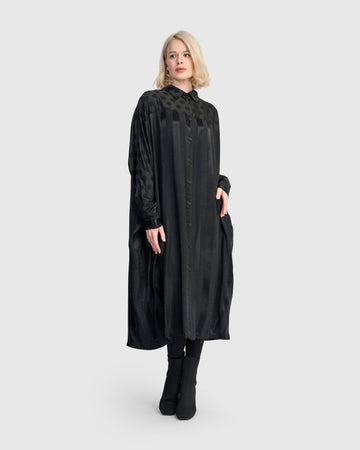 alembika-georgina-shirtdress-black image 4