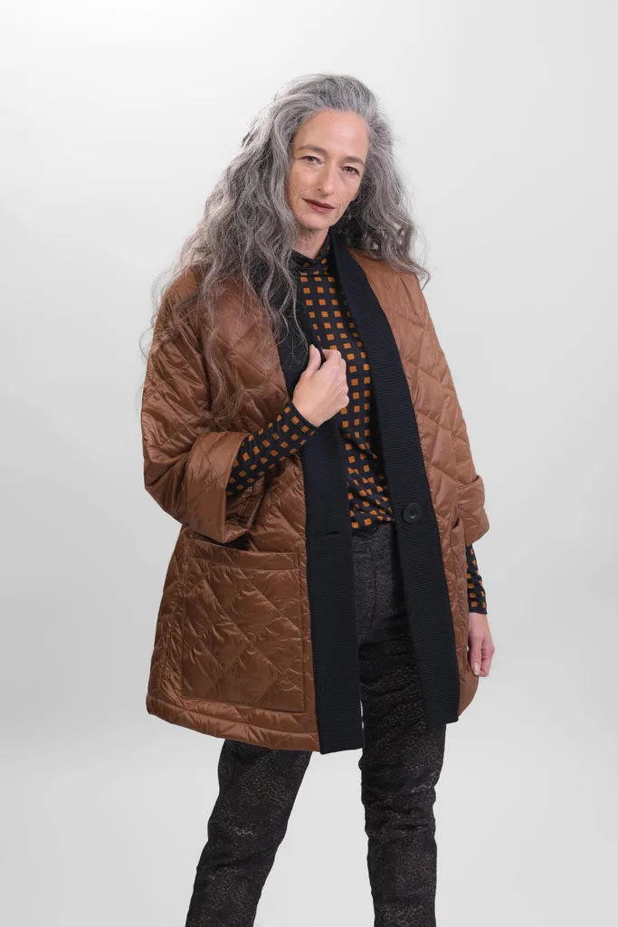 alembika-ether-jana-jacke-camel-steppjacke image 1
