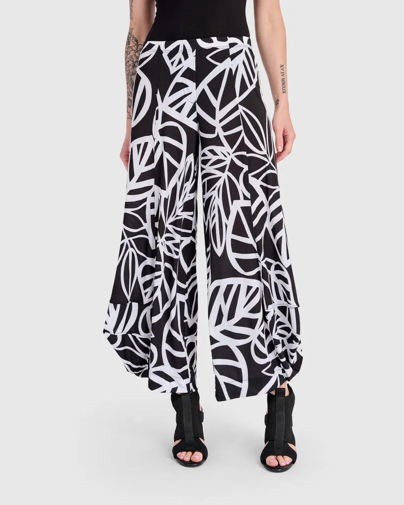 alembika-riviera-punto-pants-hose-mono-schwarz-wei image 1