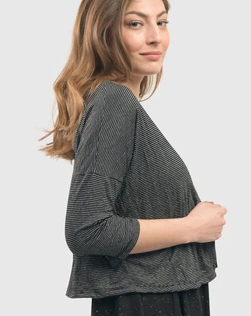 alembika-sprinkle-crinkle-crop-cardy-jacke-schwarz image 6