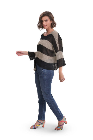 alembika-luxe-pocket-hem-pullover-stone image 2