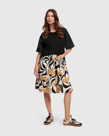 alembika-clementine-t-shirt-kleid-tulips image 8