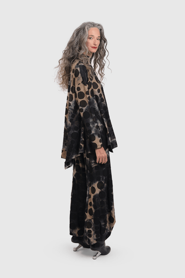 alembika-echo-punto-hose-coffee-jacquard-strickhose image 5