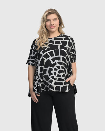 alembika-hypnotic-swing-tunika-top-silber image 4