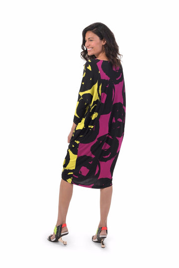 alembika-art-print-cocoon-kleid image 3