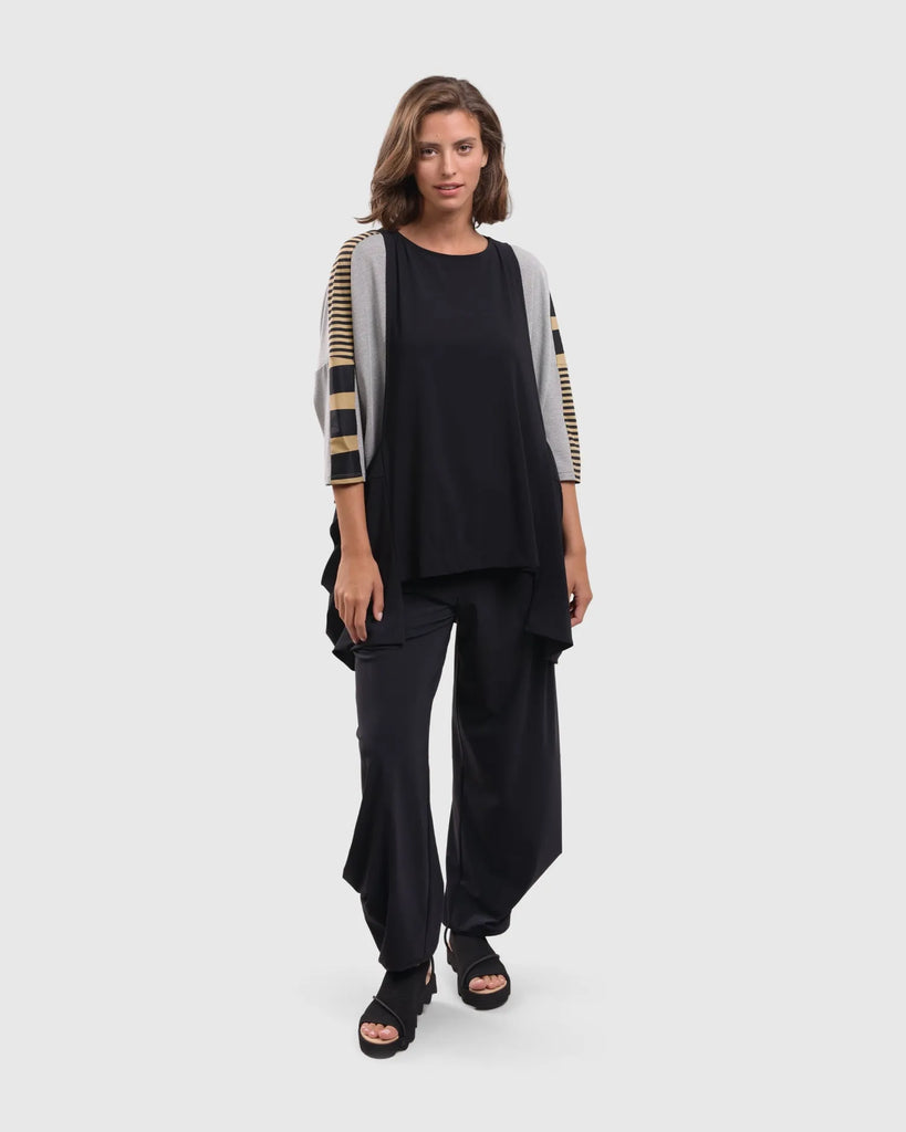 alembika-tekbika-weste-tj936b-schwarz-rmellose-damen-weste image 1