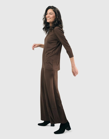 alembika-essential-mockneck-top-kaffee image 2