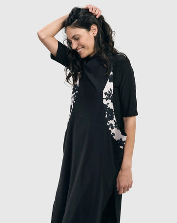 alembika-tekbika-sleeveless-apron-tunic-dress-floral-damen-tunika-kleid image 2