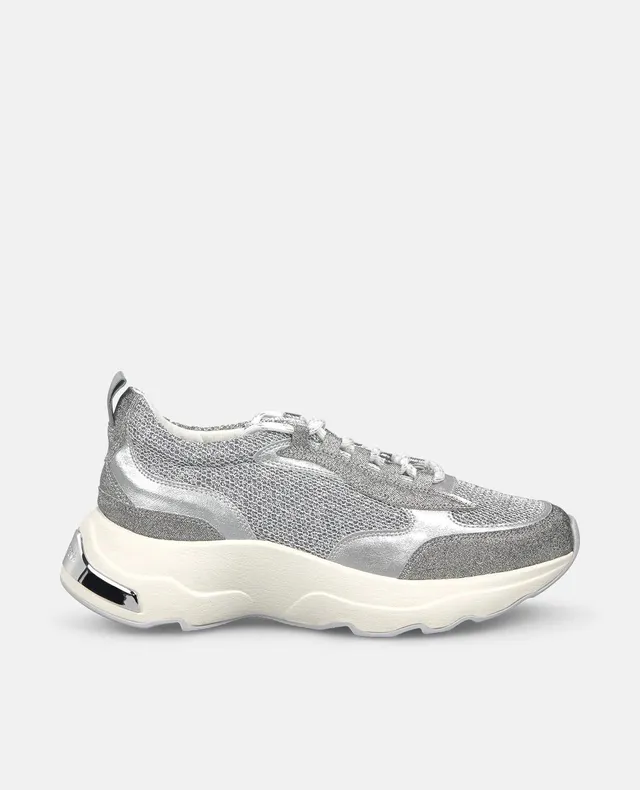 alma-en-pena-plateau-sneaker-silber-mit-metallic-details-4-5-cm image 1