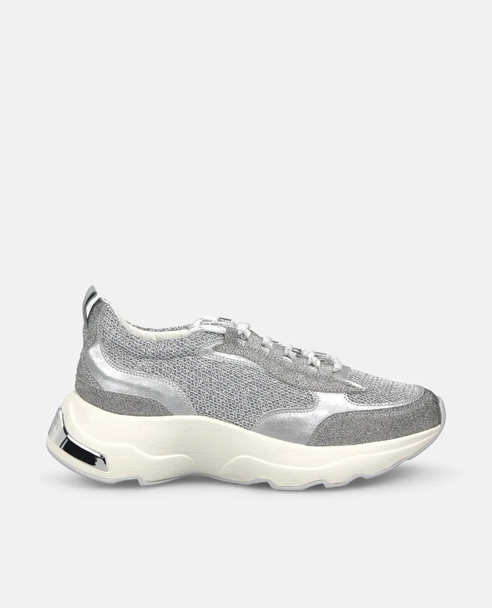 alma-en-pena-plateau-sneaker-silber-mit-metallic-details-4-5-cm image 1
